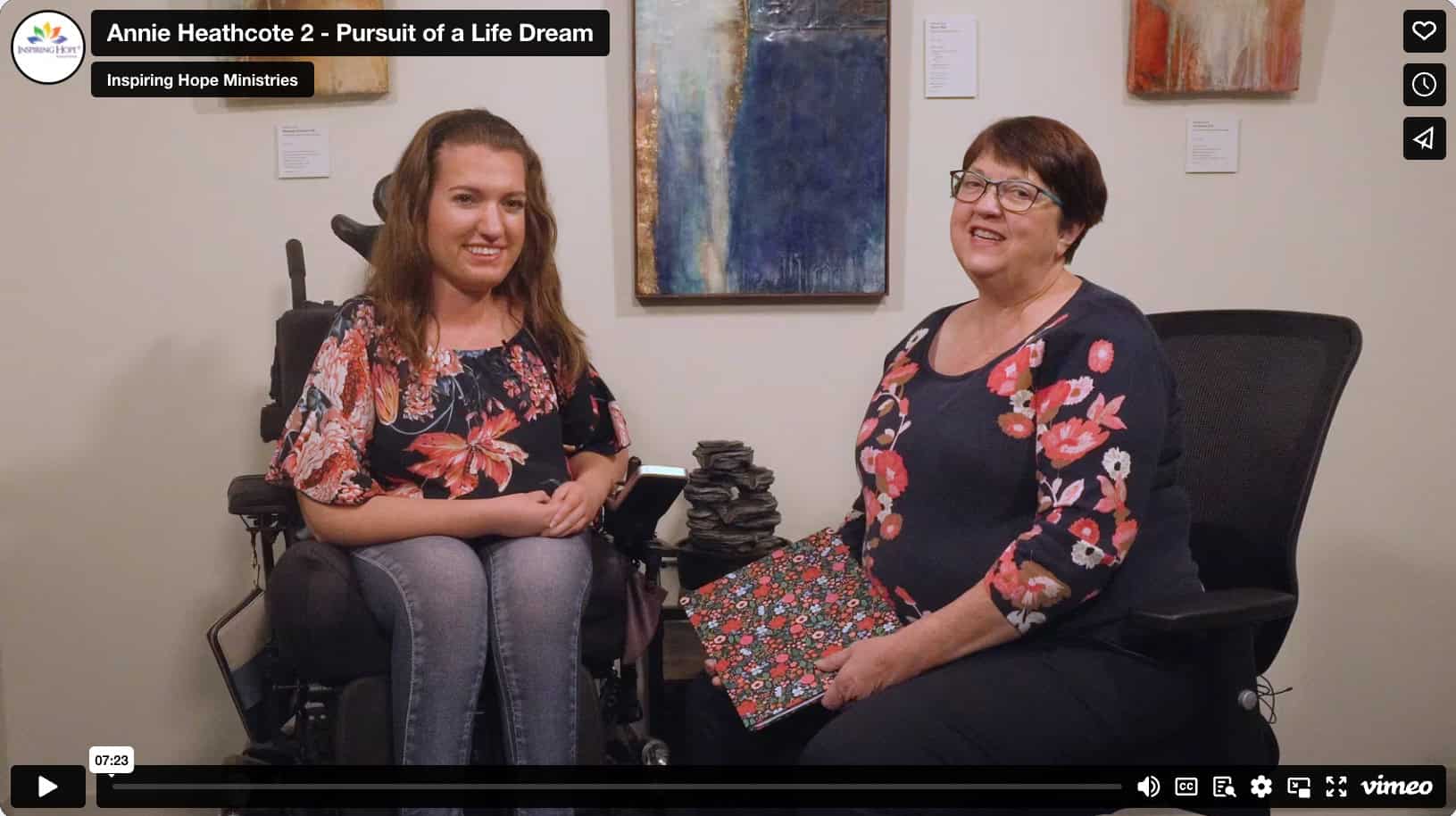 Annie Heathcote Video 1